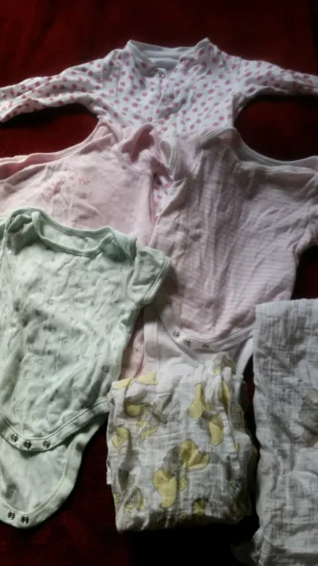 Baby girl clothes Bundle 6 to 9 months Primark 6 items