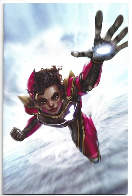 Invincible Iron Man #1 1:100 Ivan Tao Virgin Variant Iron Heart Marvel 2022