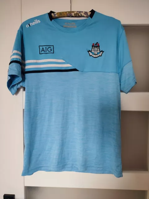 ATH Cliath Dublin GAA O'Neills Official Gaelic Shirt Jersey Kit Top Size M