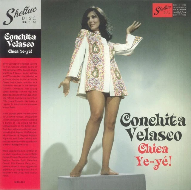 VELASCO, Conchita - Chica Ye Ye! - Vinyl (180 gram vinyl LP with obi-strip)