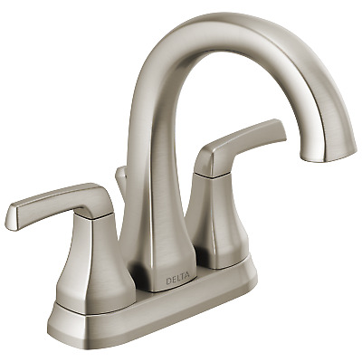 Delta Portwood Bathroom Faucet in Brushed Nickel-Certified Refurbished