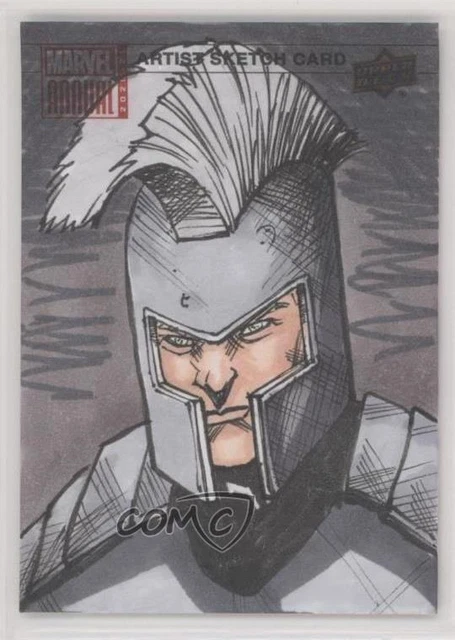 2020-21 Upper Deck Marvel Annual Sketch Cards 1/1 David Newbold #SKT Auto 0f1g