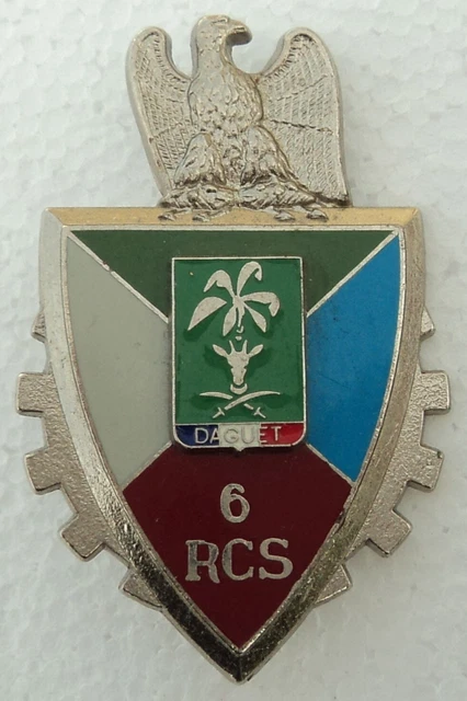 Insigne 6 Rcs Régiment De Commandement Et De Soutien Daguet Delsart Insigne 6 Rcs Régiment De Commandement Et De Soutien Daguet Delsart