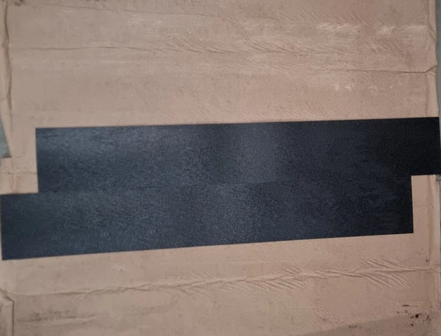 Luxury PLANK Vinyl Tiles Heavy Duty 20pcs 3SQM Office Home Flooring BLACK/GREY
