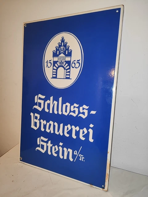 Brauerei Wolfshohe Emailschild