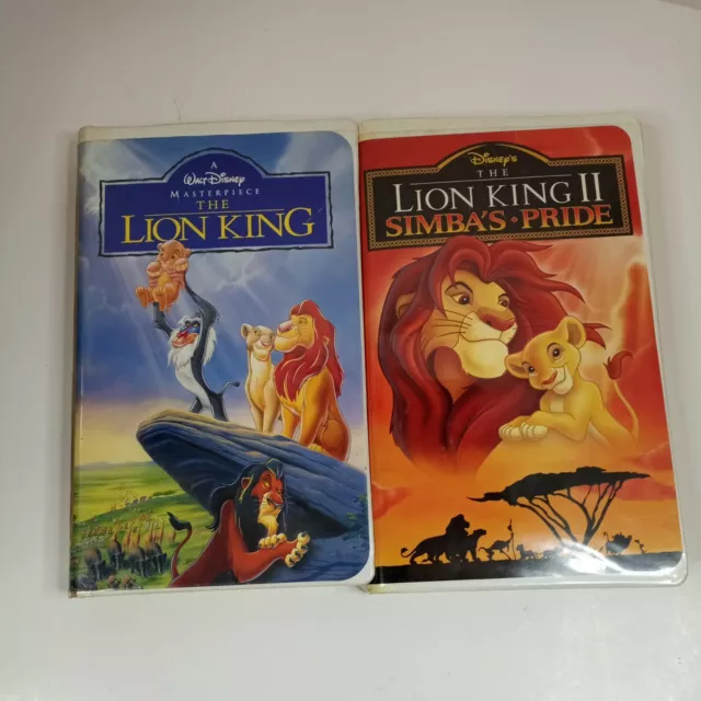 DISNEY VHS LOT - The Lion King - The Lion King II Simba's Pride £3.88 ...
