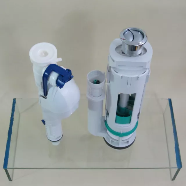 Geberit Impuls360 bottom filling valve & Impuls250 dual flush valve for toilet