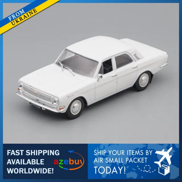 GAZ-24 Volga Soviet Executive Sedan USSR 1967 Year 1/43 Scale Diecast Model Car