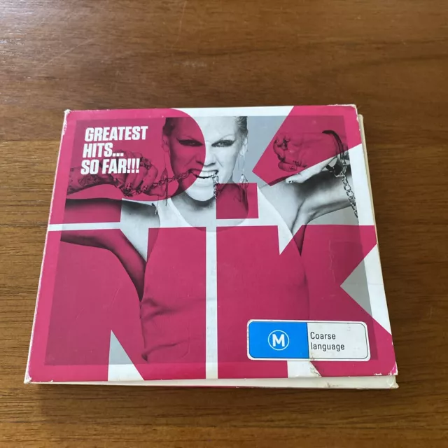 Pink Greatest Hits… So Far!!! CD DVD Complete VGC Australia Pop Free Postage