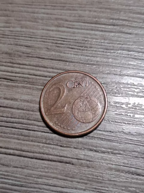 2 Cent Münze, Portugal, 2002