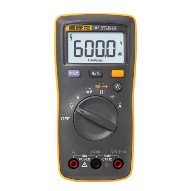 FLUKE 107 meter Multimeter True Digital F107 Palm-sized portable handheld NEW