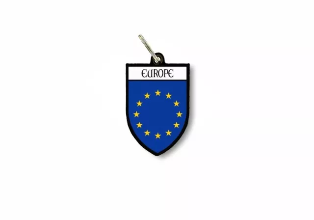 Porte cles clefs cle drapeau collection ville blason europe UE CEE