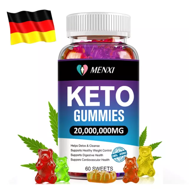 20,000,000mg Gummibärchen. Diät, Ketose,Keto Fettverbrenner Weight Loss 60 Gummi