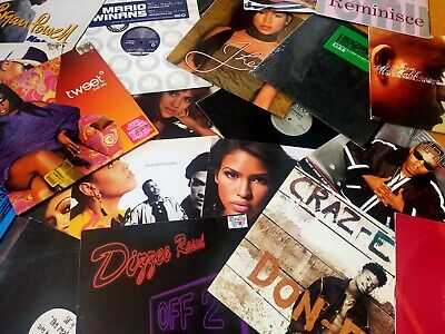 12" Soul/Pop/Dance/Rap/Reggae Singles - Any 4 for £11.99 Job lot. 2400+ titles.