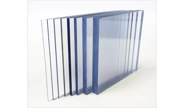 Clear Polycarbonate Perspex Lexan Makrolon Sheet 3mm Multiple Sizes Available