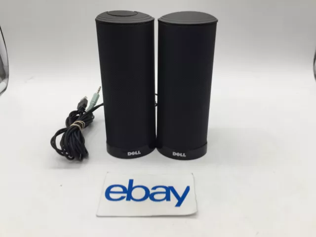 Black Dell AX210 USB Powered Multimedia Speaker System FREE SHIPPING