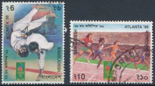 Olympic Games, Atlanta: 6t & 10t - Bangladesh 1996 - F H - SG 604/5