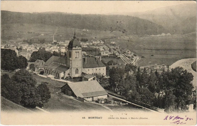 CPA MORTEAU General View (1115625)
