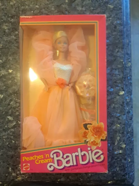 Brand NEW Peaches 'N Cream Barbie Doll Mattel  Original Box  1984