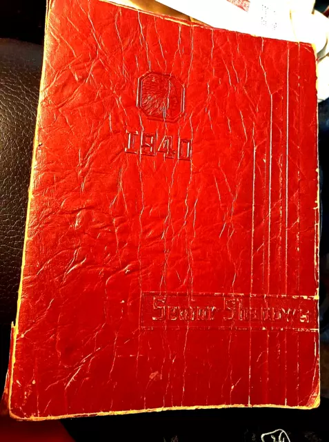 1940 Brooklyn NY St. John's Prep High School Yearbook/history many autographs