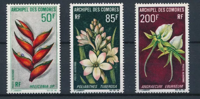 [BIN14635] Cameroon 1969 Flowers Airmail good set of stamps very fine MNH