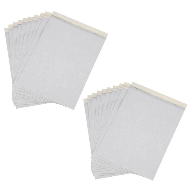 TuToy 100 Blau Carbon Transferpapier Set - Praktische Schablonen Für Kreative Projekte