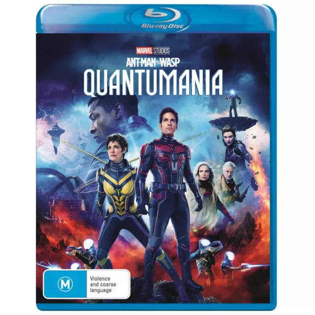 Ant Man And The Wasp Quantumania Blu-Ray, New & Sealed, 240523, Free Post