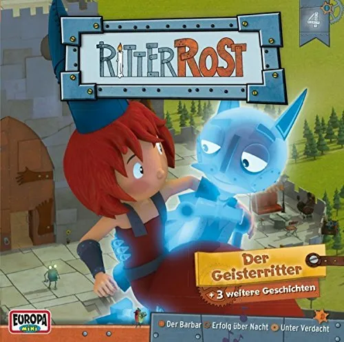 Ritter Rost 4 - Der Geisterritter + 3 weitere Geschichten - Hörspiel CD/NEU/OVP