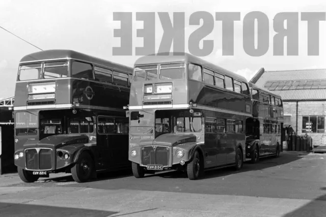 Größeres negatives London Transport AEC Routemaster PR RM2213 CUV213C c1960s