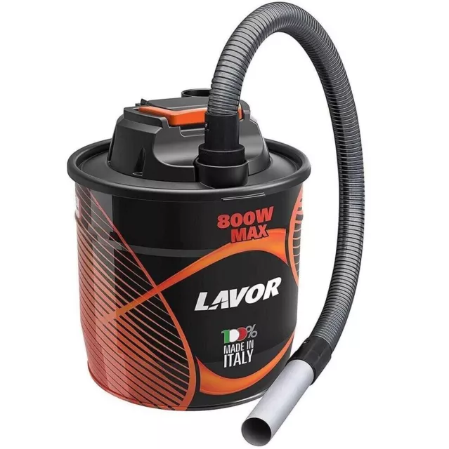 Bidone Aspiracenere Lavor Ashley 111 aspira cenere con soffiatore 800W 18 LT