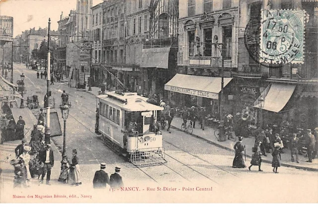 54 - NANCY - SAN24311 - St Dizier Street - Central Point - Tramway