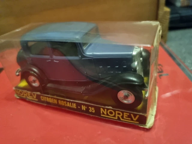 Maquette NOREV 1/43 Citroën Rosalie N°35 - Occasion, Boîte D'origine, Fabrication Française