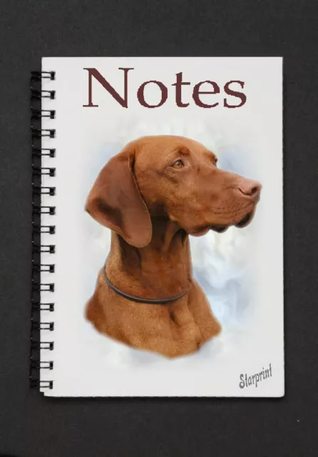 Hungarian Vizsla Dog Notebook by Starprint G & D