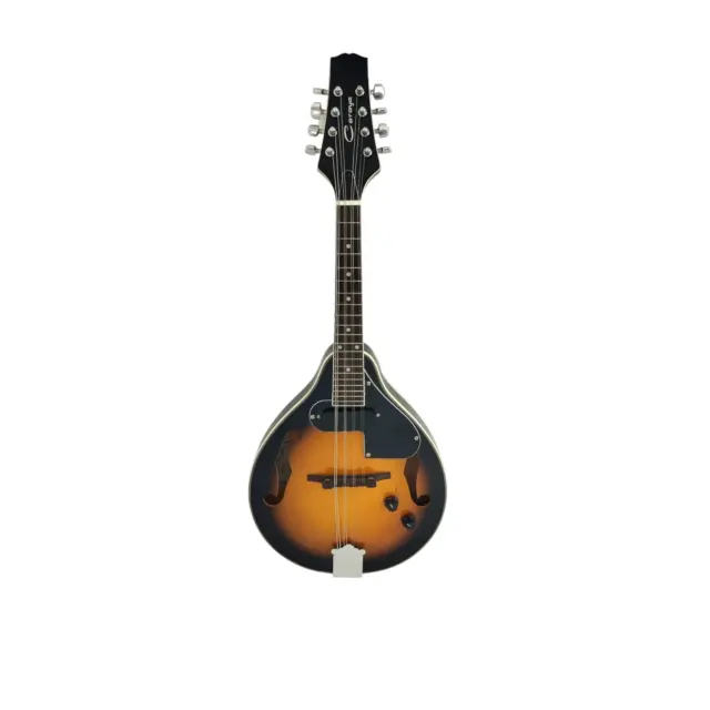 Caraya MA-001EBS A-Style Electric-Acoustic Mandolin,Vintage Sunburst,F-holes+Bag 3