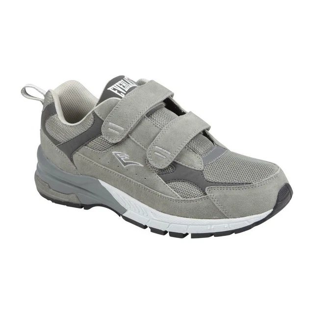 EVERLAST SPORT MEN S Two Strap Wide Width Lincoln Grey Sneakers