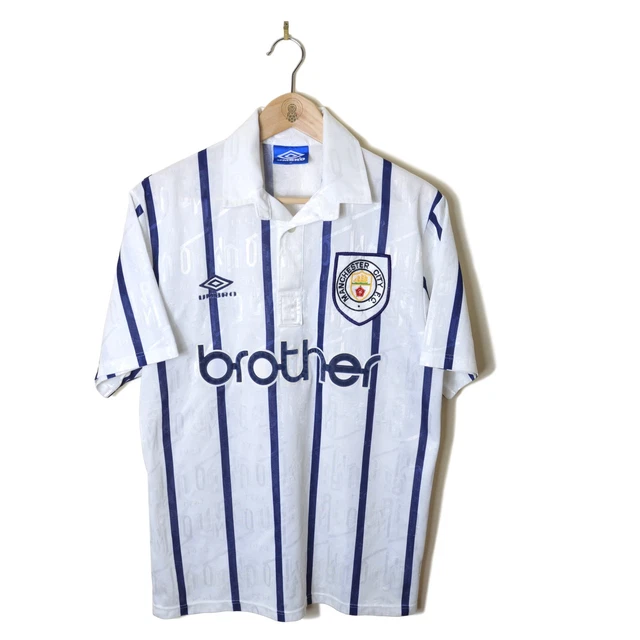 90s UMBRO 95/97 オアシス マンチェスターシティ ユニフォームXL 90s UMBRO 95/97 オアシス マンチェスターシティ ユニフォームXL