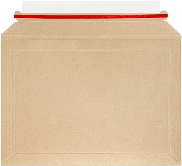 Cardboard Envelopes | 45 Peel & Seal Letter Envelopes | 234 x 334 mm Envelopes