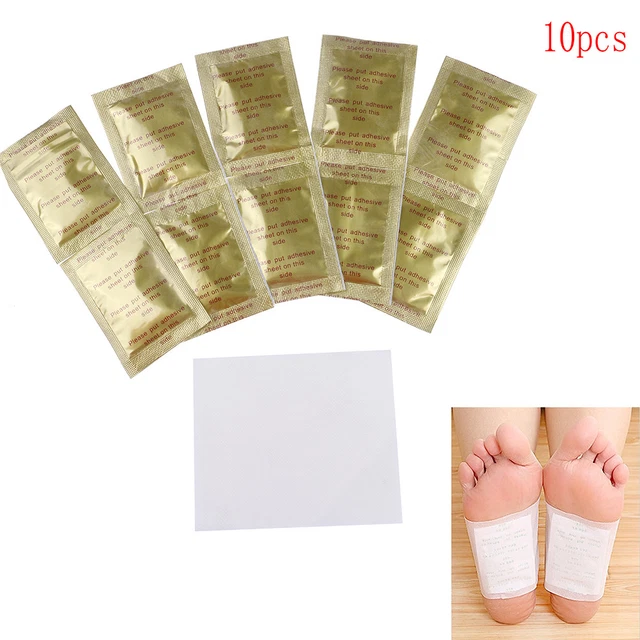 10X Gold Premium Detox Foot Pads Organic Herbal Cleansing Patches Health Gif#km