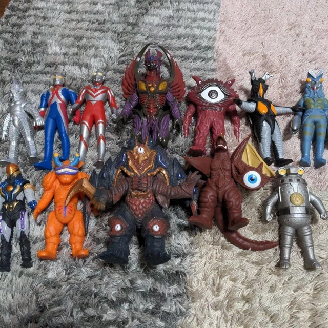 Bandai Ultraman Ultra Kaiju Series Sofubi Soft Vinyl Figure Lot 12 Sofvi
