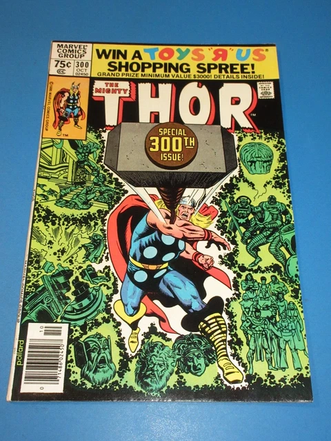 Thor #300 Bronze age Celestials Saga  Conclusion Key Newsstand VFNM Beauty Wow