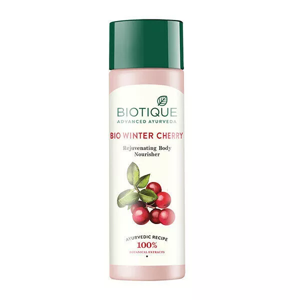 Biotique Bio Winter Cherry Rejuvenating Body Nourishment, 190 ML