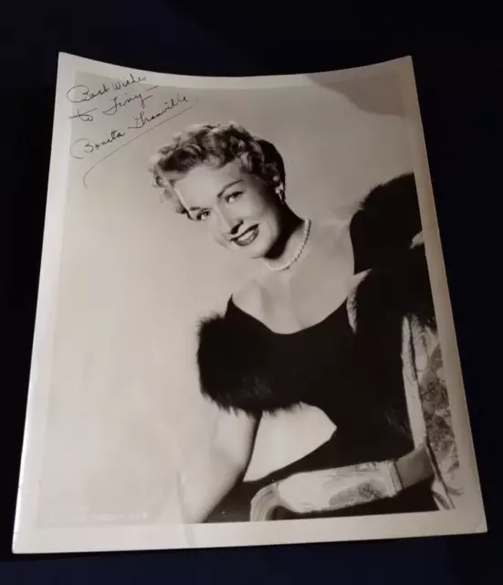 Bonita Granville - Hand Signed Vintage Celebrity Autograph Photo 8x10