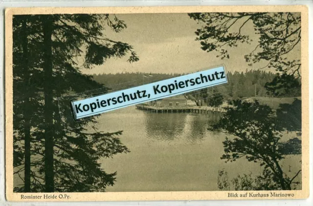 AK Rominten,Krasnolessje,Ostpreußen,Kurhaus Marinowo ,bei Tokarewka,Goldap 1930