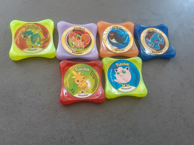 Lot De 42 Waps Pokémon – Jetons Panini – Occasion – état Visible En Photo