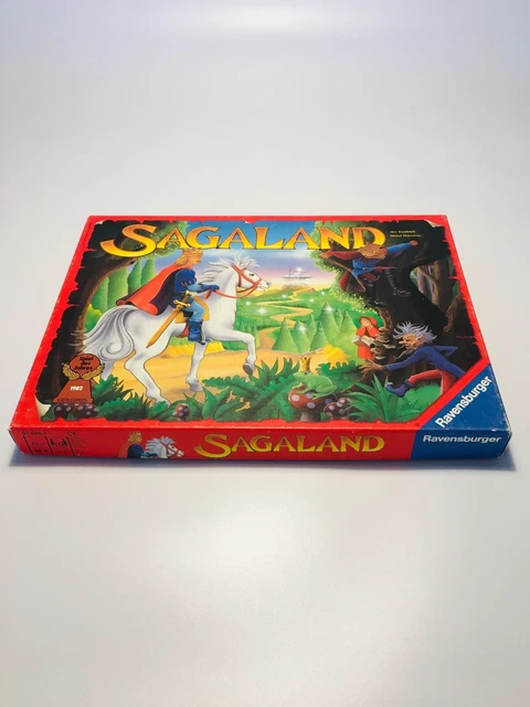 Brettspiel Ravensburger Sagaland 1994 Vintage