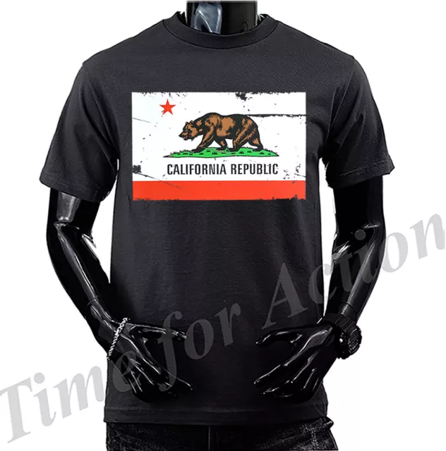 The Golden State California Republic Cali Bear Graphic T-shirt