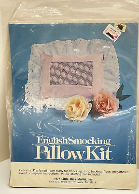Almohada para esmoquin inglesa 1977 Little Miss Muffet kit patrón de costura para esmoquin