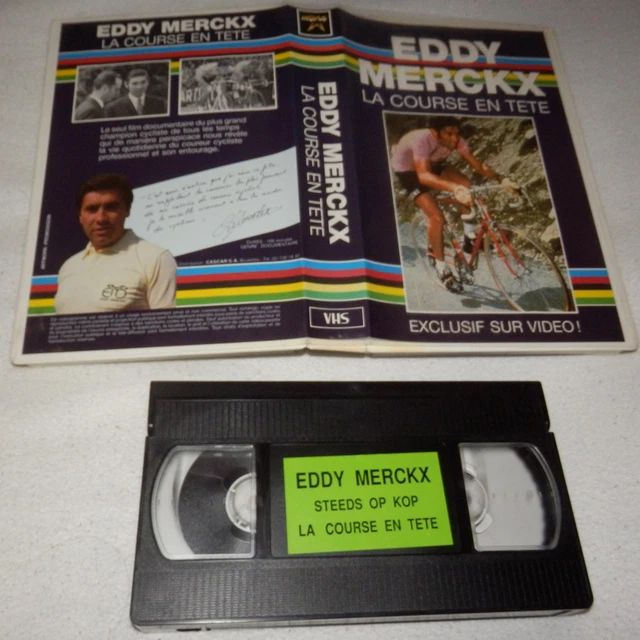 Eddy Merckx La Course en tête vers 1970- A3 plastifiée