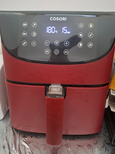 Friggitrice Ad Aria R.G.V. 6 L Con Finestra – 1700W, 12 Programmi, 60-200°C, Display Touch, Fino A 90 Minuti, 80% Meno Olio