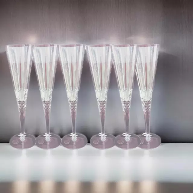 6 Verres à Pied en cristal gravé, disponible pour vin, eau, liqueurs  et carafe